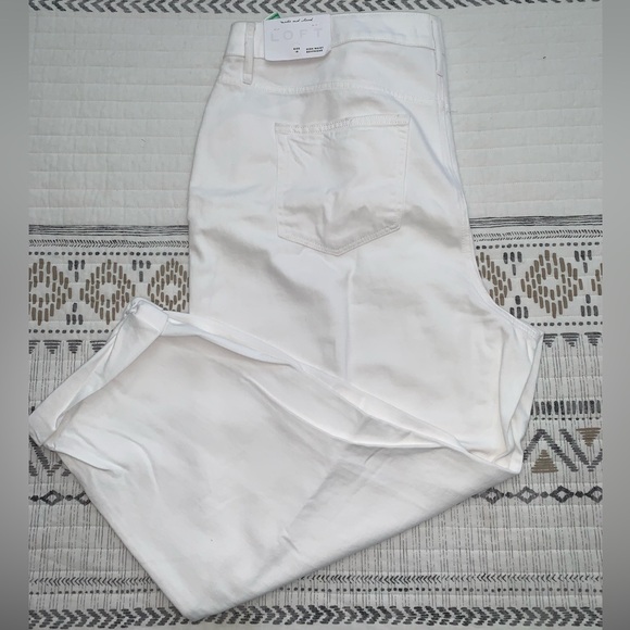 LOFT Denim - LOFT Classic White Jeans - Size 18